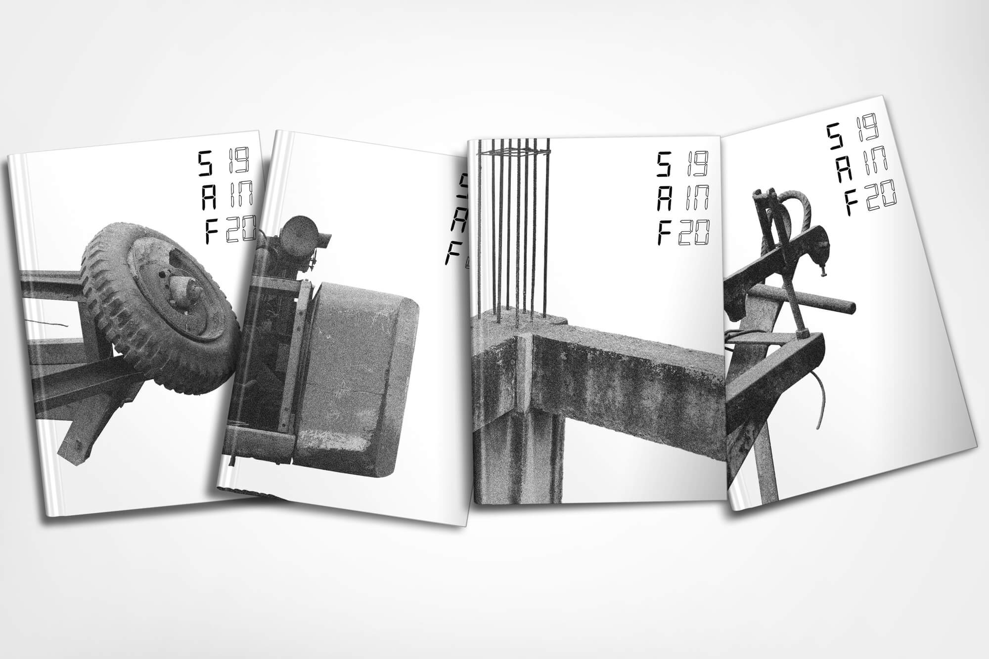 Photo of diaries showing SAF 19in20 branding
