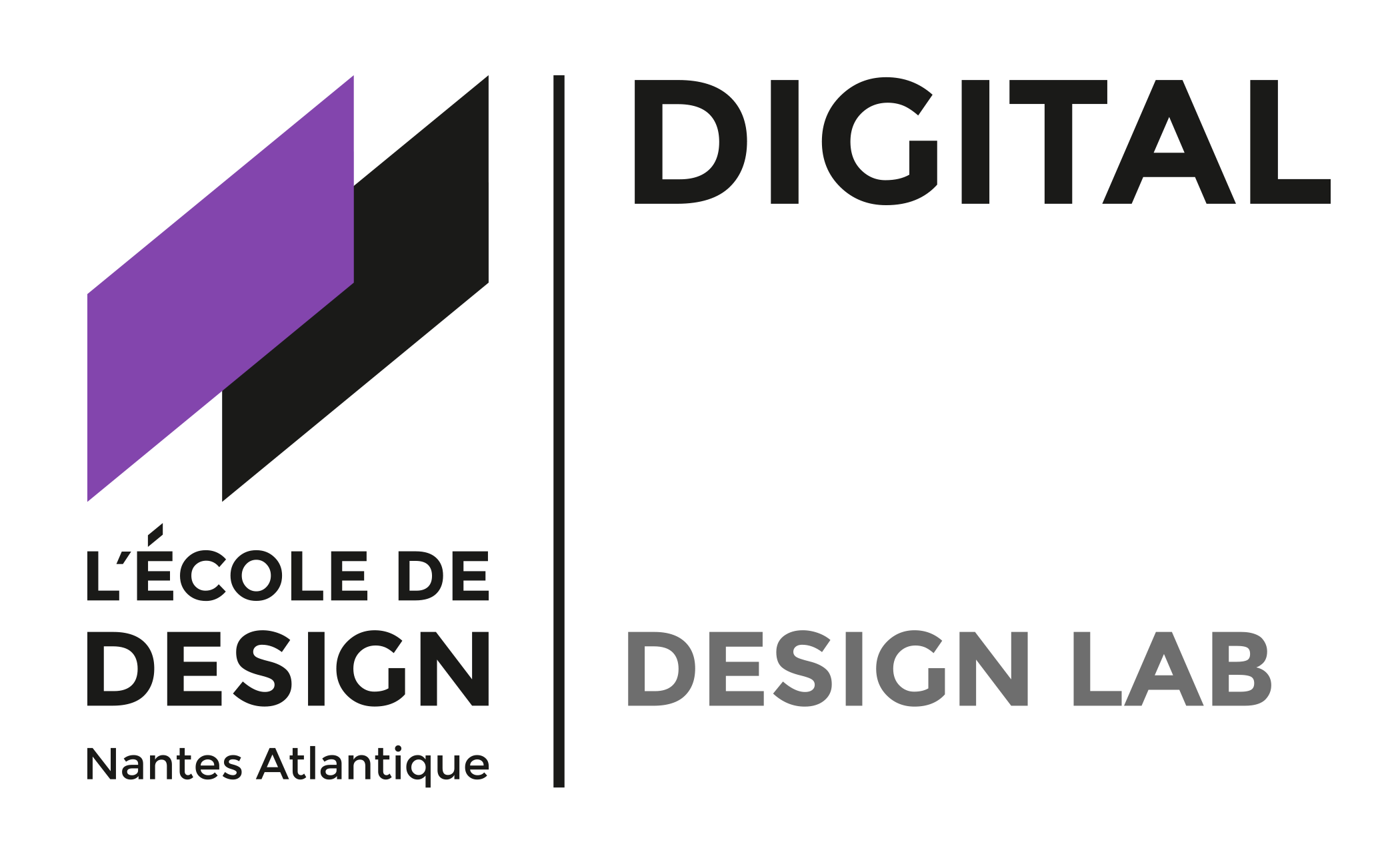 L'École de Design Nantes Atlantic Digital Design Lab Logo