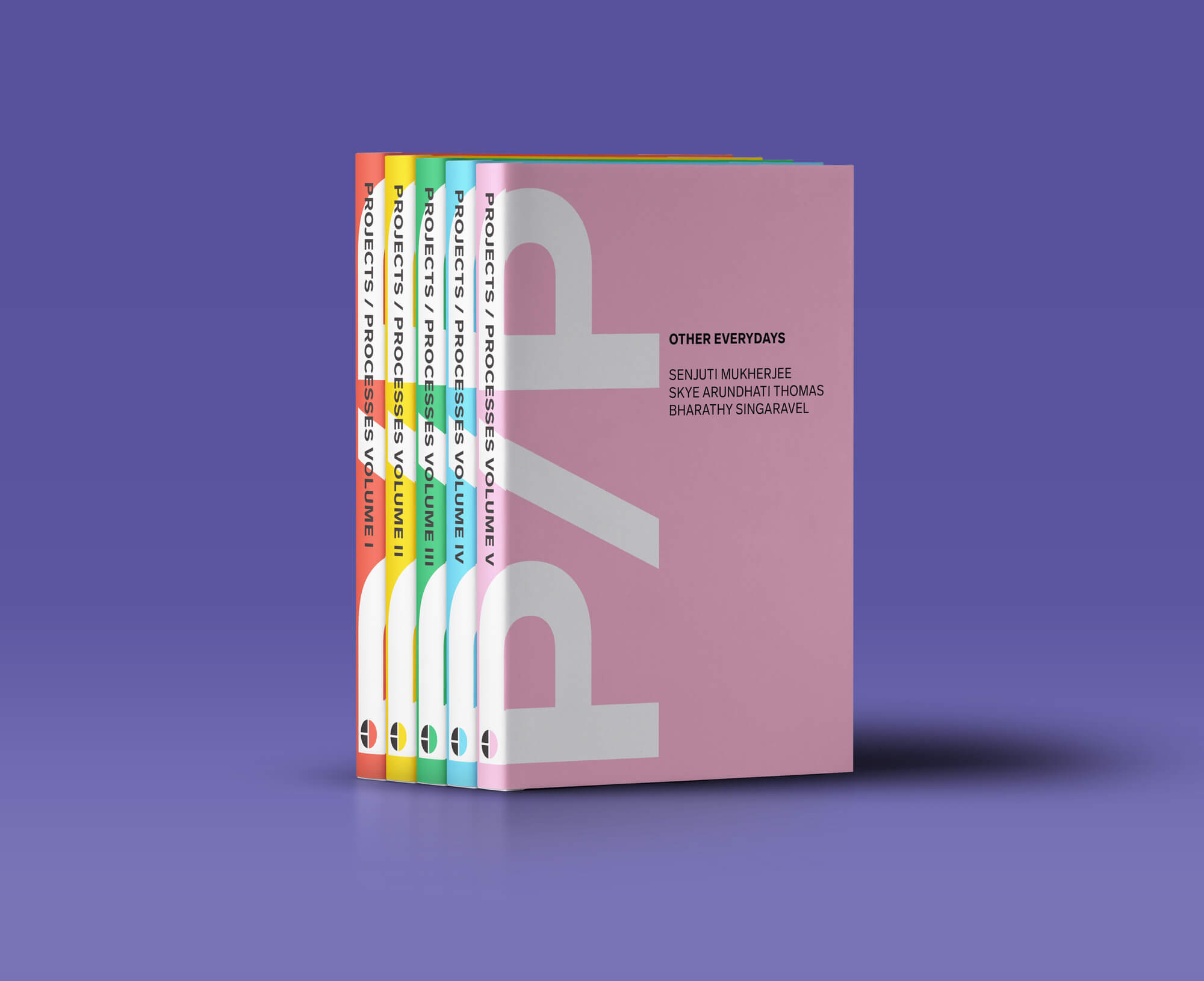 Photo of a complete set of the 2019 edition of Projects/Processes